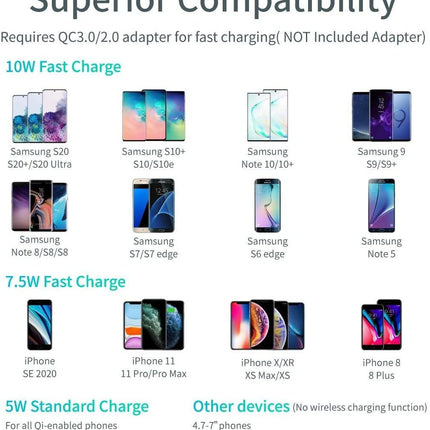 CHOETECH T548-S Wireless Charger with Flexible Holder.