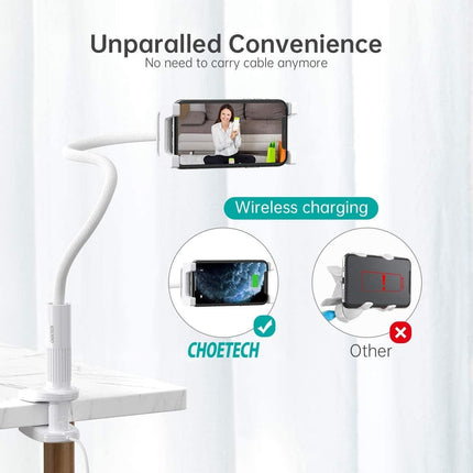 CHOETECH T548-S Wireless Charger with Flexible Holder.