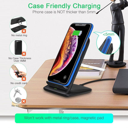 Choetech T555-S 10W Wireless Charger Stand.
