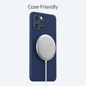 CHOETECH T580-F 15W Magsafe Wireless Fast Charger With 1M Cable (White).