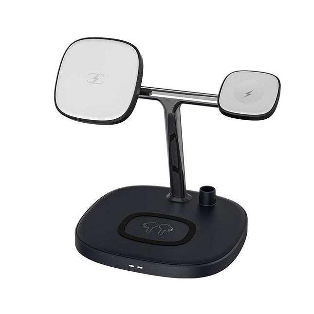 CHOETECH T583-F 4-in-1 Magentic Wireless Charging Station for iPhone/Apple Watch/Headphones/Pencil.