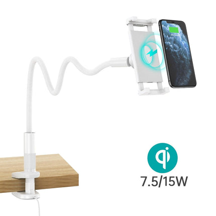 CHOETECH T584-F 2-in-1 15W Phone Mount with Fast Wireless Charger (for 4-7 inch).