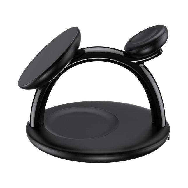 CHOETECH T587-F 3-in-1 Magnetic Wireless Charger Station for iPhone 12/13/14/AirPods Pro/iWatch.