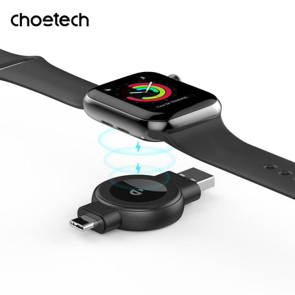 CHOETECH T606-F USB-A +USB-C Magnetic Charger for Samsung & Apple Watch.