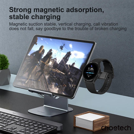 CHOETECH T606-F USB-A +USB-C Magnetic Charger for Samsung & Apple Watch.