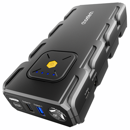 CHOETECH TC0009 16000mAh Portable Car Jump Starter with Emergency Light.
