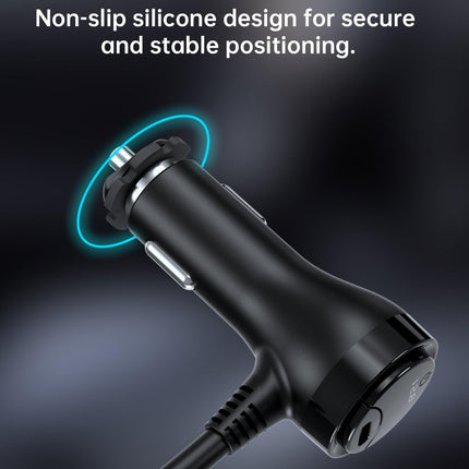 CHOETECH TC0021 3 Sockets 2C+1A Cigarette Lighter Splitter Black.
