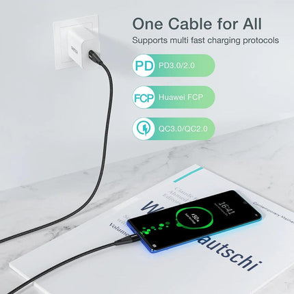 CHOETECH XCC-1004 USB-C To USB-C Cable 2M.