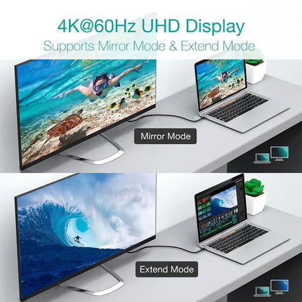 CHOETECH XCC-1027 USB-C M to M PD100W 5 Cable 2M.