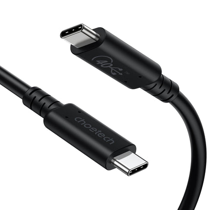 CHOETECH XCC-1028 USB-C To USB-C 100W USB 4.0 Gen 3 Cable 0.8M.