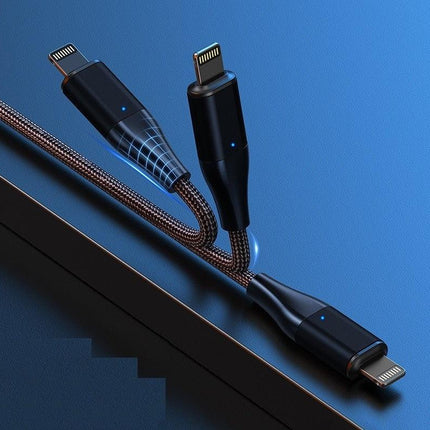 CHOETECH XCC-1034 60W C to C 1M Cable with 3 Replaceable Connecter.