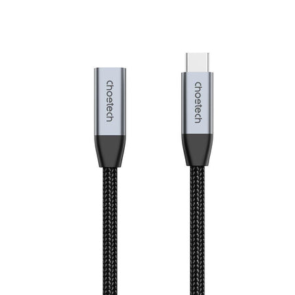 CHOETECH XCC-1039 100W Type-C Female to Type-C Male Extension Cable 2M.