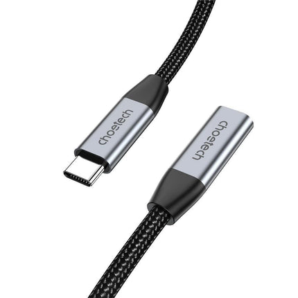 CHOETECH XCC-1039 100W Type-C Female to Type-C Male Extension Cable 2M.