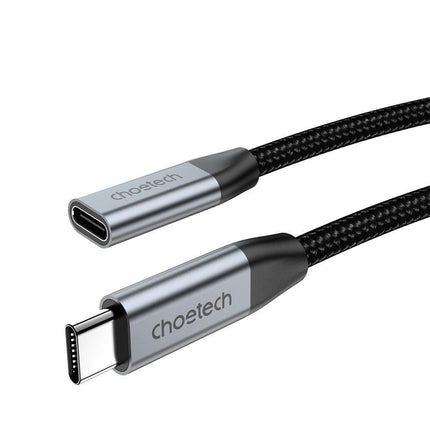 CHOETECH XCC-1039 100W Type-C Female to Type-C Male Extension Cable 2M.