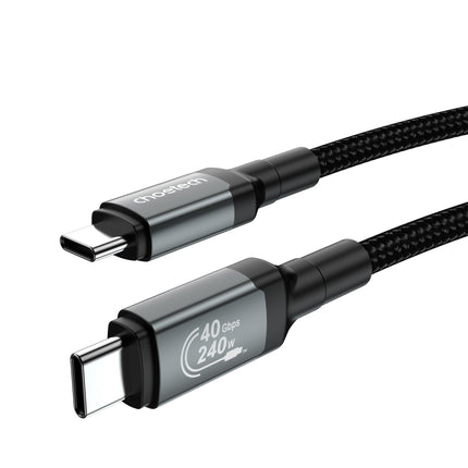 CHOETECH XCC-1042 Gen3.0 USB4.0 with 8K @ 60hz Video & Audio 240W USB-C to C Braided Cable 2M.