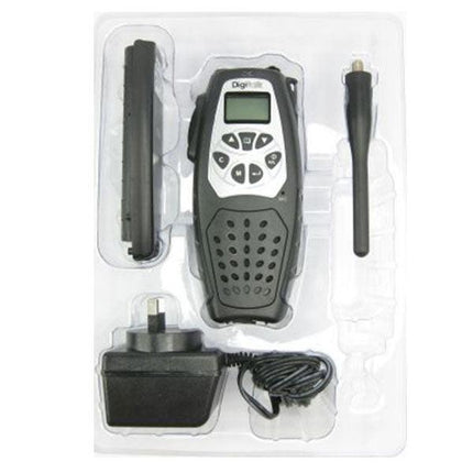 DIGITALK Personal Mobile Radio PMR-SP2302AA UHF CB Radio 3W up to 10km Range.