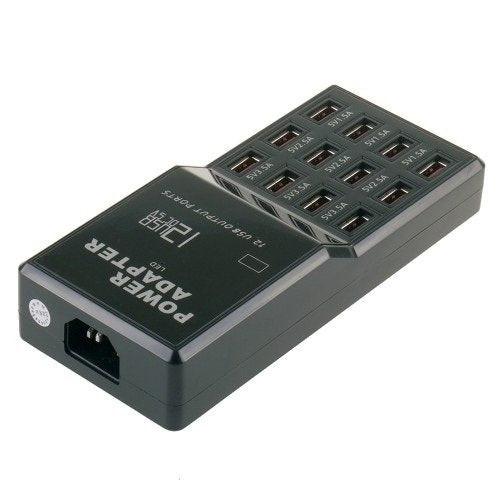 12-Port 60W USB Charge Station.