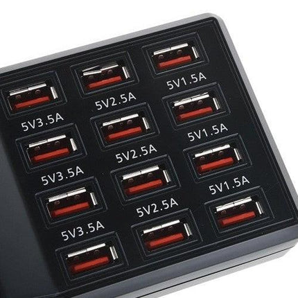 12-Port 60W USB Charge Station.