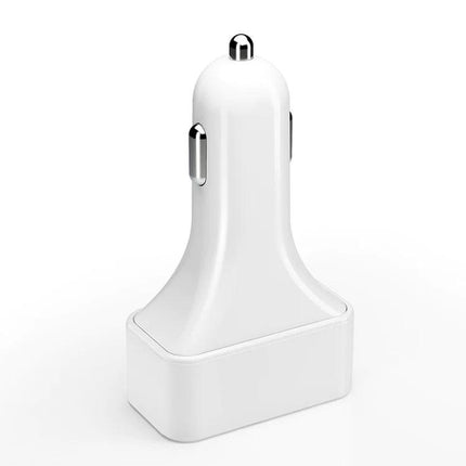 4-Port Car Charger (2 Ports PD + 2 Ports QC3.0 ) White.