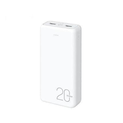 KIVEE PT63 20000mAh Power Bank White.