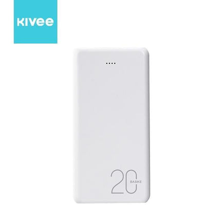 KIVEE PT63 20000mAh Power Bank White.