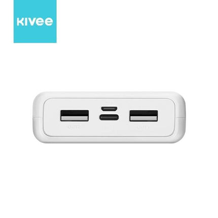 KIVEE PT63 20000mAh Power Bank White.