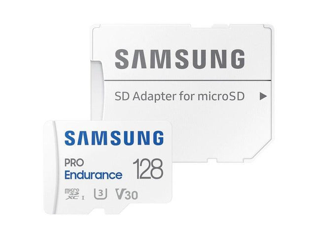 SAMSUNG 128GB PRO Endurance microSDXC with Adapter MB-MJ128KA.