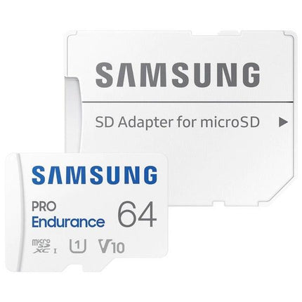 SAMSUNG 64GB PRO Endurance microSDXC with Adapter MB-MJ64KA.