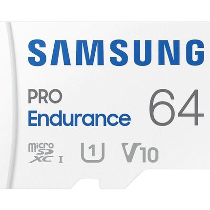 SAMSUNG 64GB PRO Endurance microSDXC with Adapter MB-MJ64KA.