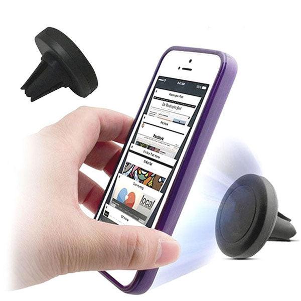 Magnetic Air Vent Mount - Sliver.