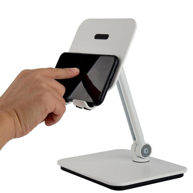 Full Motion 3 in 1 Smartphone Tablet and Notebook Holder White.
