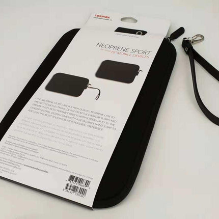 TOSHIBA NEOPRENE SPORT Black Case for 10" Tablet.