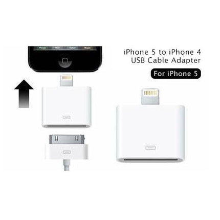 iPhone 5 iPhone 8-pin to 30-Pin Adapter.