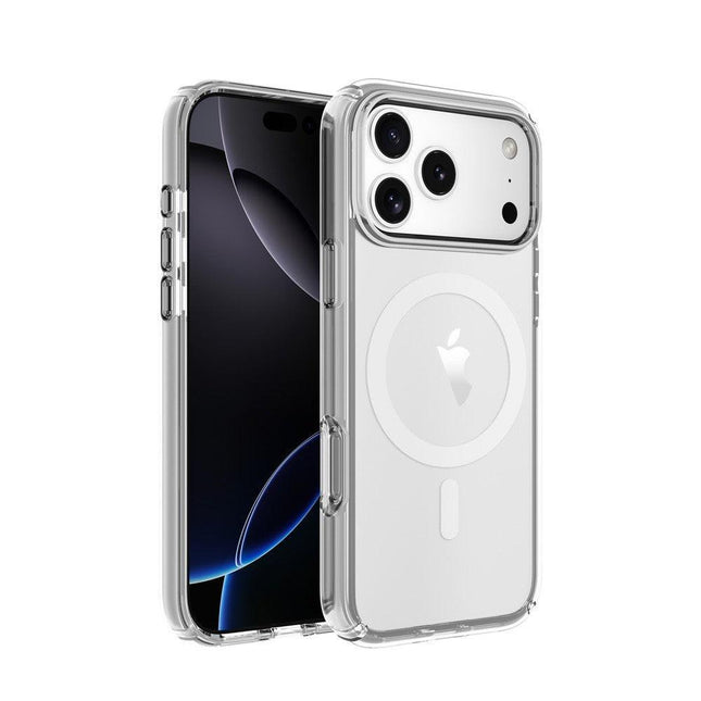 UTIA Ultimake Shockproof Transparent Case Cover With Magnetic Ring for iPhone 17 Pro Max.