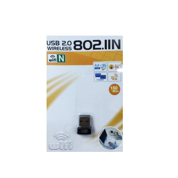 Nano USB Wireless 802.11n Dongle Adapter.