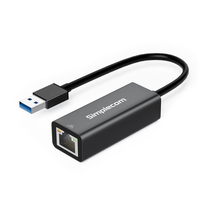 Simplecom NU304 SuperSpeed USB 3.0 to Gigabit Ethernet Network Adapter.