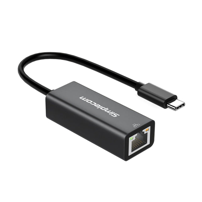 Simplecom NU314 SuperSpeed USB-C to Gigabit Ethernet Network Adapter.