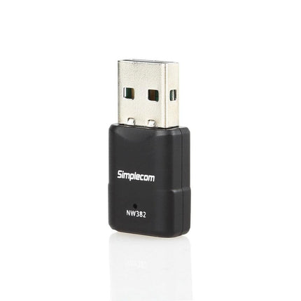 Simplecom NW382 Mini Wireless N USB WiFi Adapter 802.11n 300Mbps.