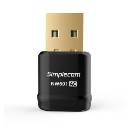 Simplecom NW601 AC600 Mini WiFi Dual Band Wireless USB Adapter.