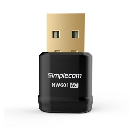 Simplecom NW601 AC600 Mini WiFi Dual Band Wireless USB Adapter.
