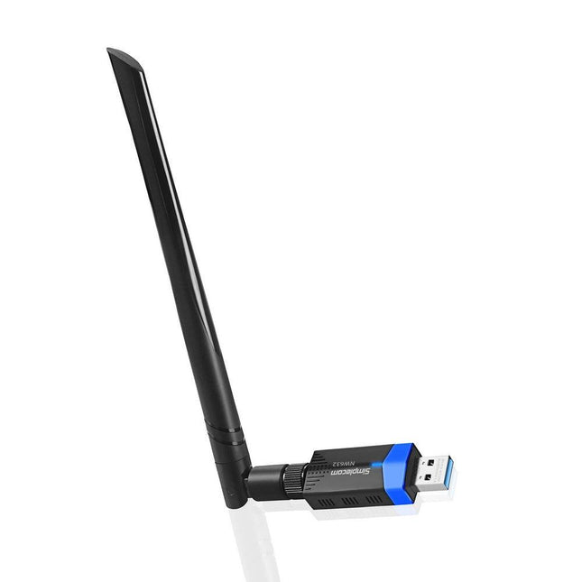 Simplecom NW632 Wi-Fi 5 Bluetooth 5.0 USB Adapter Dual Band AC1200.