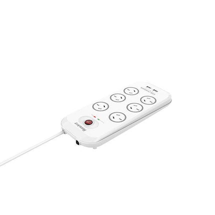 Huntkey 6-Outlet Surge Protector with 2 USB Charging Outlets (SAC607).
