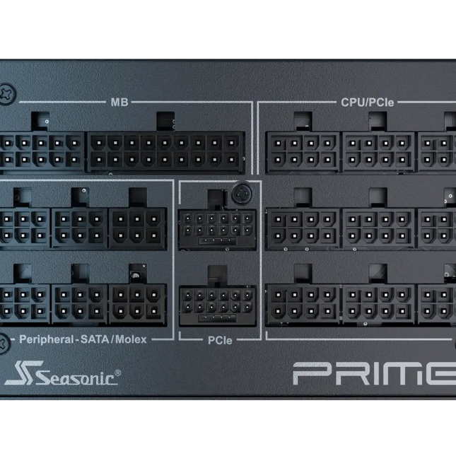 Seasonic PRIME TX-1600 1600W Titanium ATX 3.1 Fully Modular PSU SSR-1600TR2