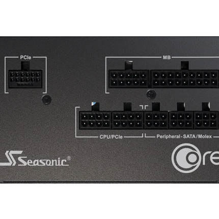 Seasonic Core GX-650 ATX3 80 Plus Gold Full Modular 650W PSU (SRP-CGX651-A5A32SF).