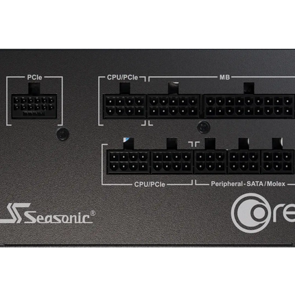 Seasonic Core GX-750 ATX3 80 Plus Gold Full Modular 750W PSU (SRP-CGX751-A5A32SF).