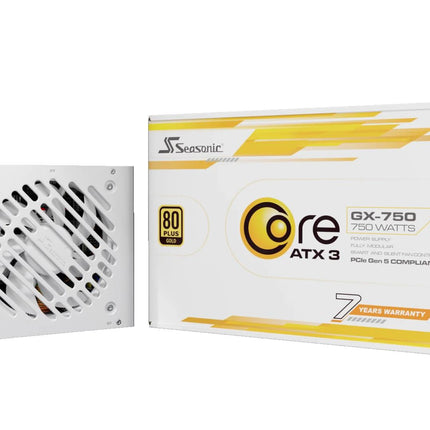Seasonic CORE GX-750 White ATX 3.1 750W (SRP-CGX751-A5A32SF-WHITE).