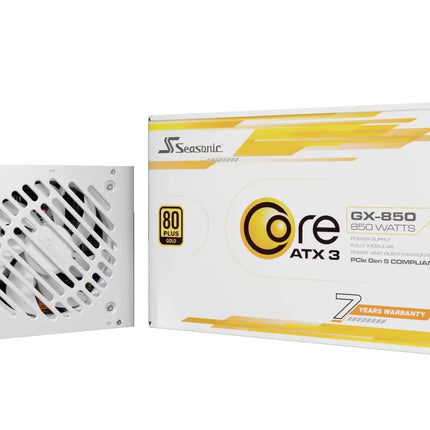 Seasonic CORE GX-850 White ATX 3.1 850W (SRP-CGX851-A5A32SF-WHITE).