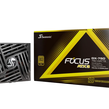 Seasonic 750W Focus GX-750 V4 Fully-Modular 80 PLUS Gold ATX3.1/PCIe 5.1 PSU SRP-FGX751-A5A32SF