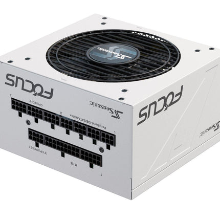 Seasonic FOCUS GX-750 White 750W ATX 3.0 Gold Modular PSU.