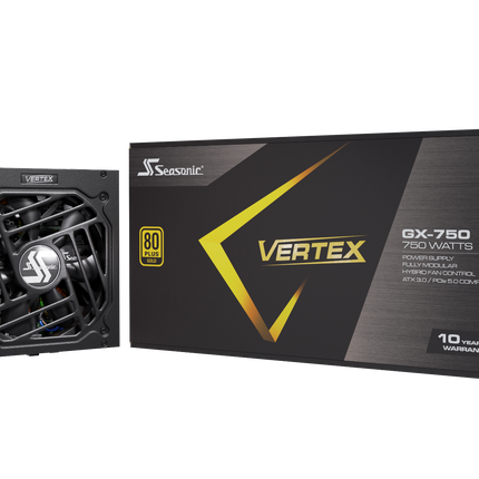 Seasonic VERTEX 750W (GX-750)  80 PLUS Gold Modular PSU ATX 3.0.